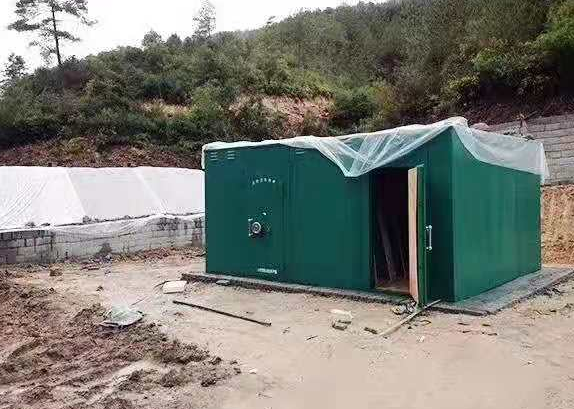 台前露天如何存放爆破线放炮线等爆破器材？