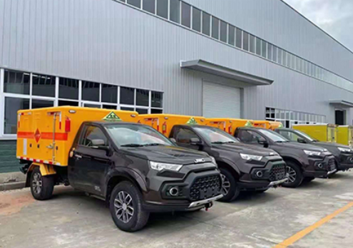 台前爆破器材运输车-保障安全与效率的关键