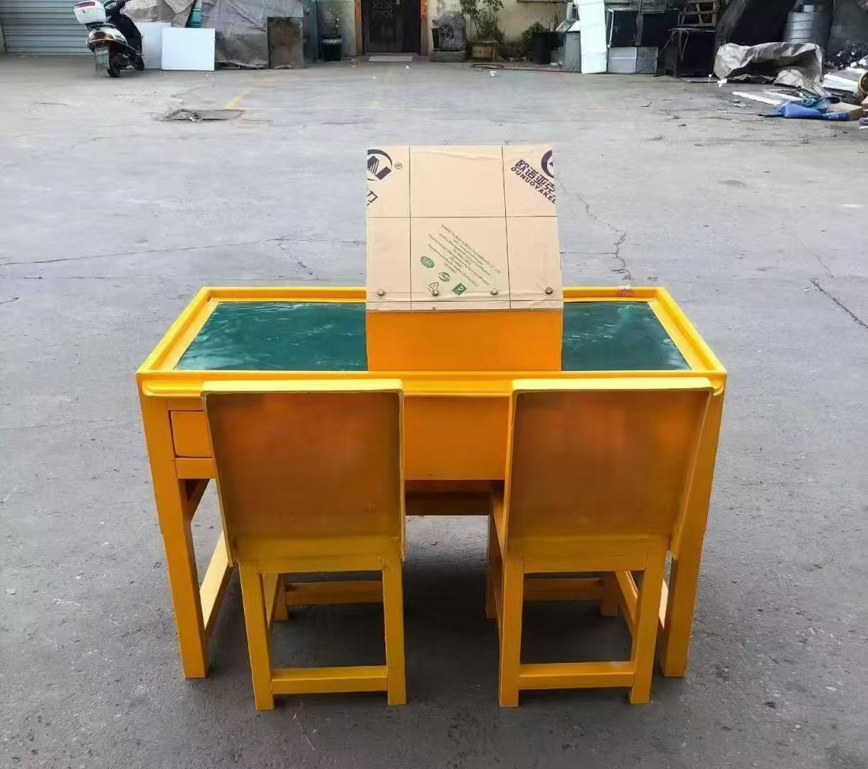 台前防静电导通桌井下煤矿火工品发放桌：危险品流转的安全守护者